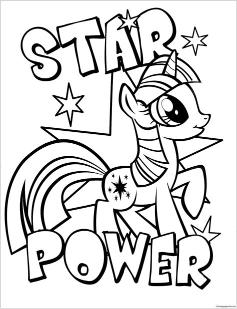 Printable My Little Pony Coloring